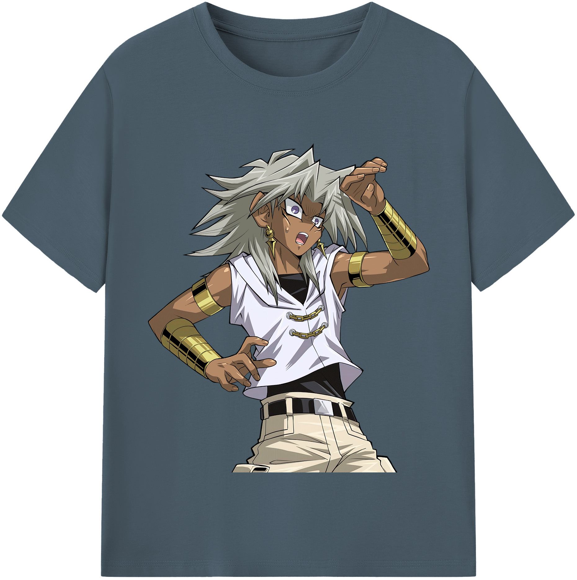 （画像用） 遊☆戯☆王 Yu-Gi-Oh! 綿100％半袖Tシャツ（フロントプリント）